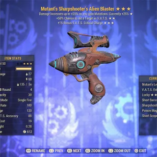 Mutant VHC 15V Alien Blaster 