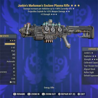 JE S Full Mod Enclave Plasma Flamer 