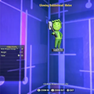 Glowing Bobblehead Melee 