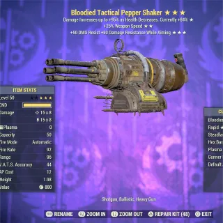 BFFR 500 Pepper Shaker 