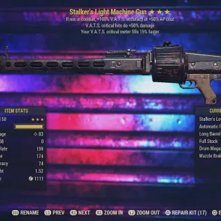Stalker 5015 Light Machine Gun 