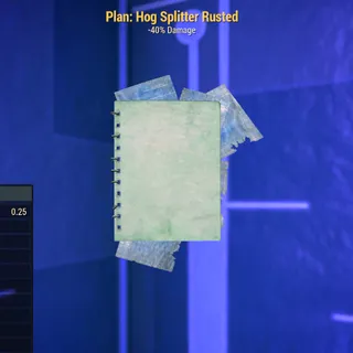 New Plan : Hog Splitter Rusted   