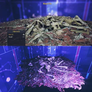 Ritual Pile DISPLAYABLE Junk Item