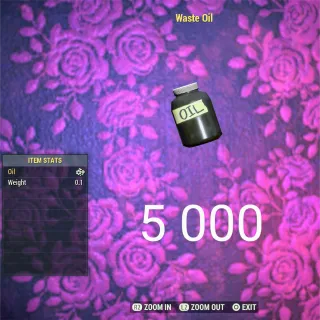 5 000 Waste Oil 