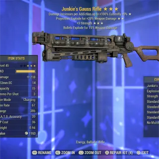 JE 3S Gauss Rifle 