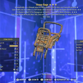 NEW Heavy Rage Best Chest 