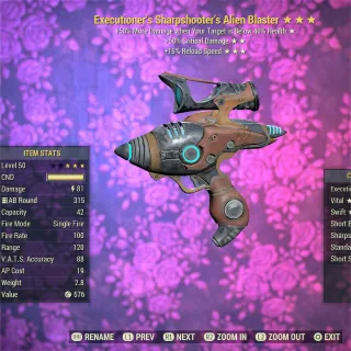 Executioner V50 FR Alien Blaster 