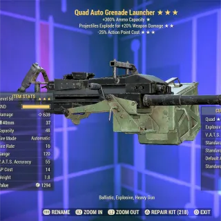 QE35 Auto Grenade Launcher AGL 