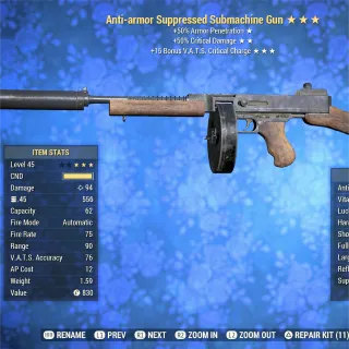 AA5015 Submachine Gun 