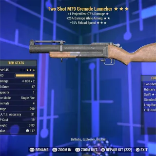 TS DWA FR M79 Grenade Launcher 