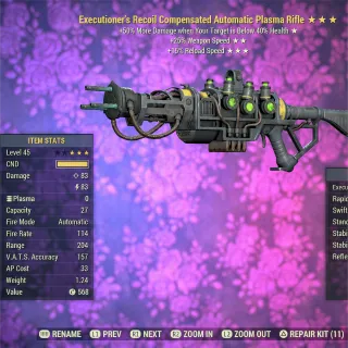 Executioner FFR FR Plasma Rifle 