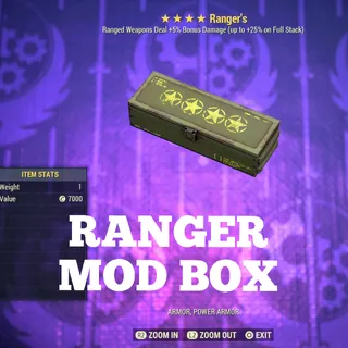 5 x Ranger Mod Box 