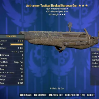 AA FFR RW Harpoon Gun 