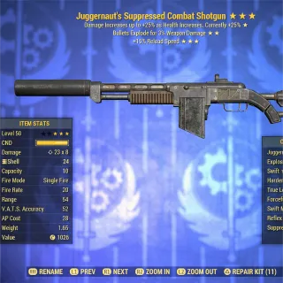 JugE FR Combat Shotgun 