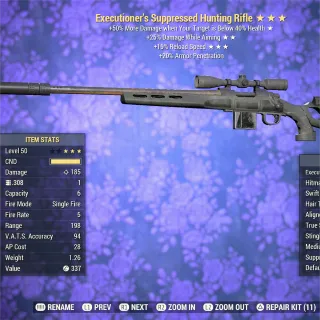 Executioner 25DWA FR Hunting Rifle 