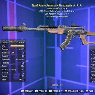 Quad VHC 35 Handmade 