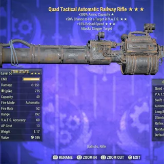 Quad VHC FR Railway Rifle 
