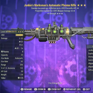 JE 3S Plasma Rifle 