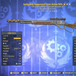Instigating 2535 Lever Rifle 