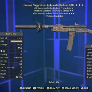 FE 500 Radium Rifle 