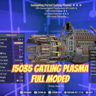 I5035 Gatling Plasma Full Moded