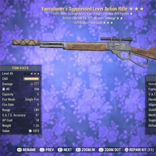 ExecE25 Lever Rifle 