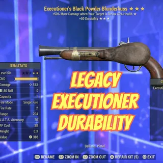 Legacy Executioner Dura Blunderbuss 