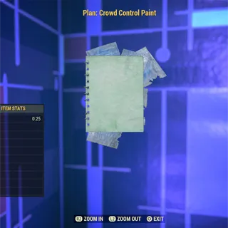 New Plan: Crowd Control Paint