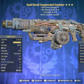 QFFR 3S Cryolator 