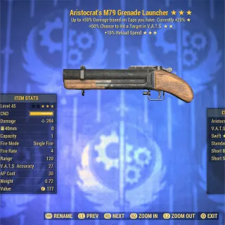 Aristocrat VHC FR M79 GL 