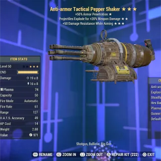 AAE 50 Pepper Shaker 