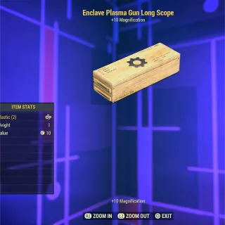 Enclave Plasma Gun Long Scope 