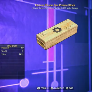 Enclave Plasma Precise Stock Mod 