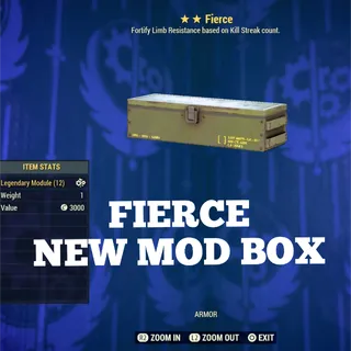 5 x FIERCE New Mod Box 