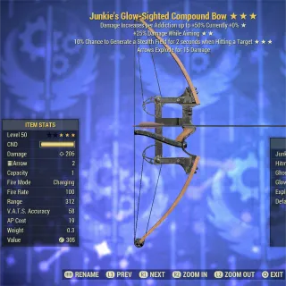 Junkie DWA Ghost Compound Bow 