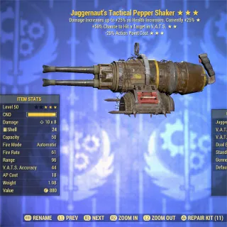 Juggernaut VHC 35 Pepper Shaker 