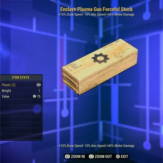 Enclave Plasma Forceful Stock 