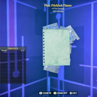 Plan: Pitchfork Flamer 