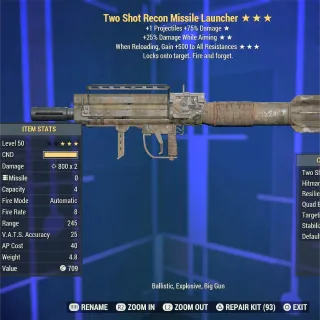 TS DWA 500 Missile Launcher 