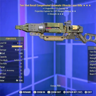 TSE 3S Ultracite Laser Rifle 