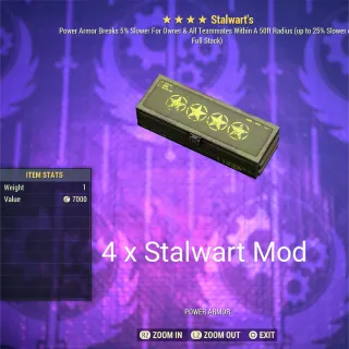 4 x Stalwart Mod Box 