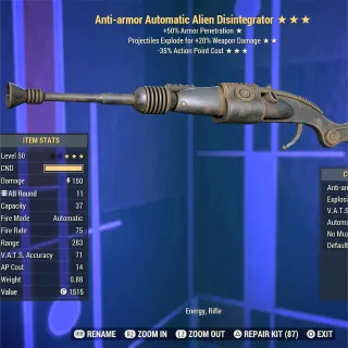 AAE35 Alien Disintegrator 