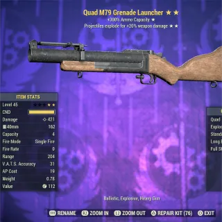 QE M79 Grenade Launcher 