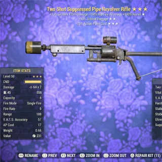 TS 5035 Pipe Revolver Rifle 