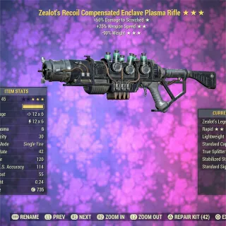 Zealot FFR RW Enclave Plasma 