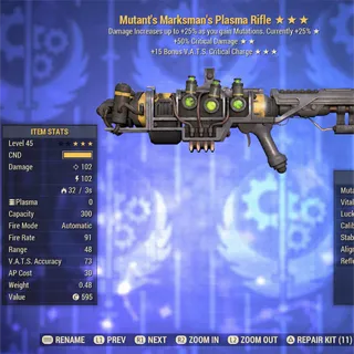 Mutant 5015 Plasma Rifle 