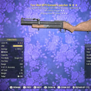 TS V50 Dura M79 Grenade Launcher