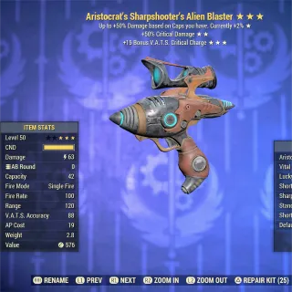 Aristocrat 5015 Alien Blaster 