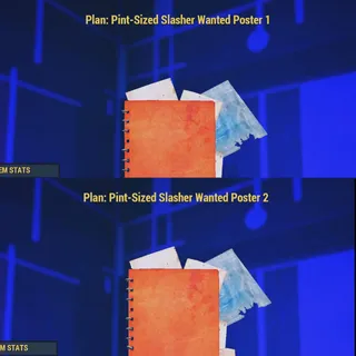 All 2 Plan: Pint-Sized Slasher Wanted Poster