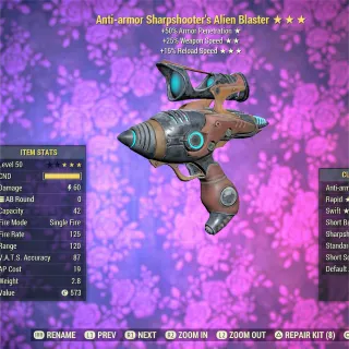 Anti-Armor FFR FR Alien Blaster 